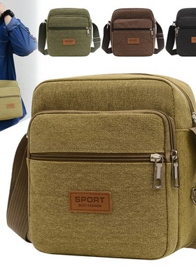 Fashionable men crossbody bag for doing business carrying mo