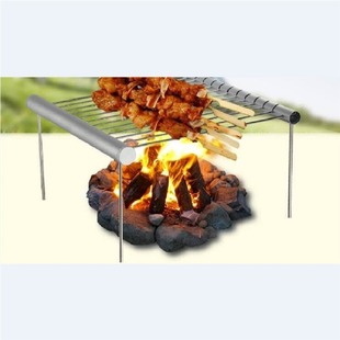 Outdoor folding barbecue grill stainless steel barbecue gril