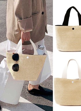 Spring and summer forest style countryside woven women bag b