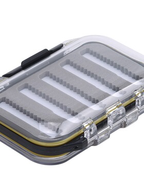 Double sided fishing gear box glitter box fish hook box tran