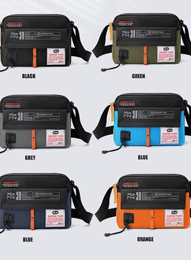 Street men shoulder bag multifunctional outdoor leisure cros