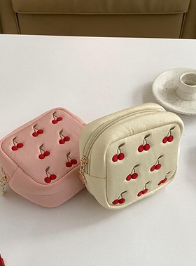 Jewelry storage bag multifunctional portable makeup bag cher