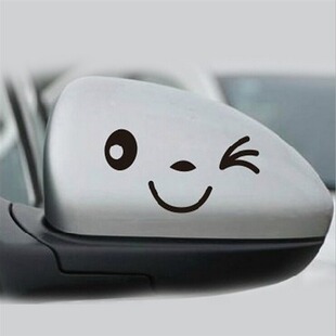 Car motorcycle electric bike sticker reverse mirror sticker