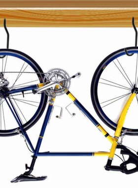 Black 2-piece bicycle wall bracket for foreign trade bicycle