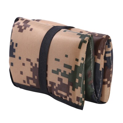 黑色八折款折叠坐垫户外登山防潮