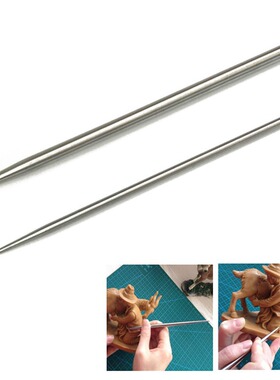 Rod needle texture pleat indentation pointed clay tool stain