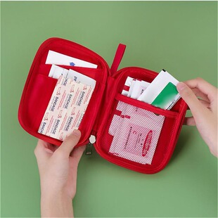 Health medicine first aid kit travel storage emergency kit h