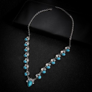 Recommended luxury personalized necklace set with turquoise