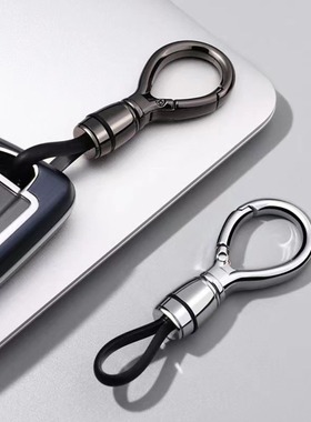 Men high-end car keychain metal keychain waist hanging buckl