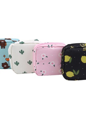 Cute cartoon sanitary pad storage bag menstrual period bag s