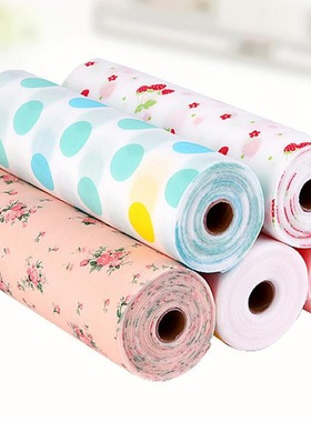 Fresh printed cabinet cushion paper household wardrobe cushi