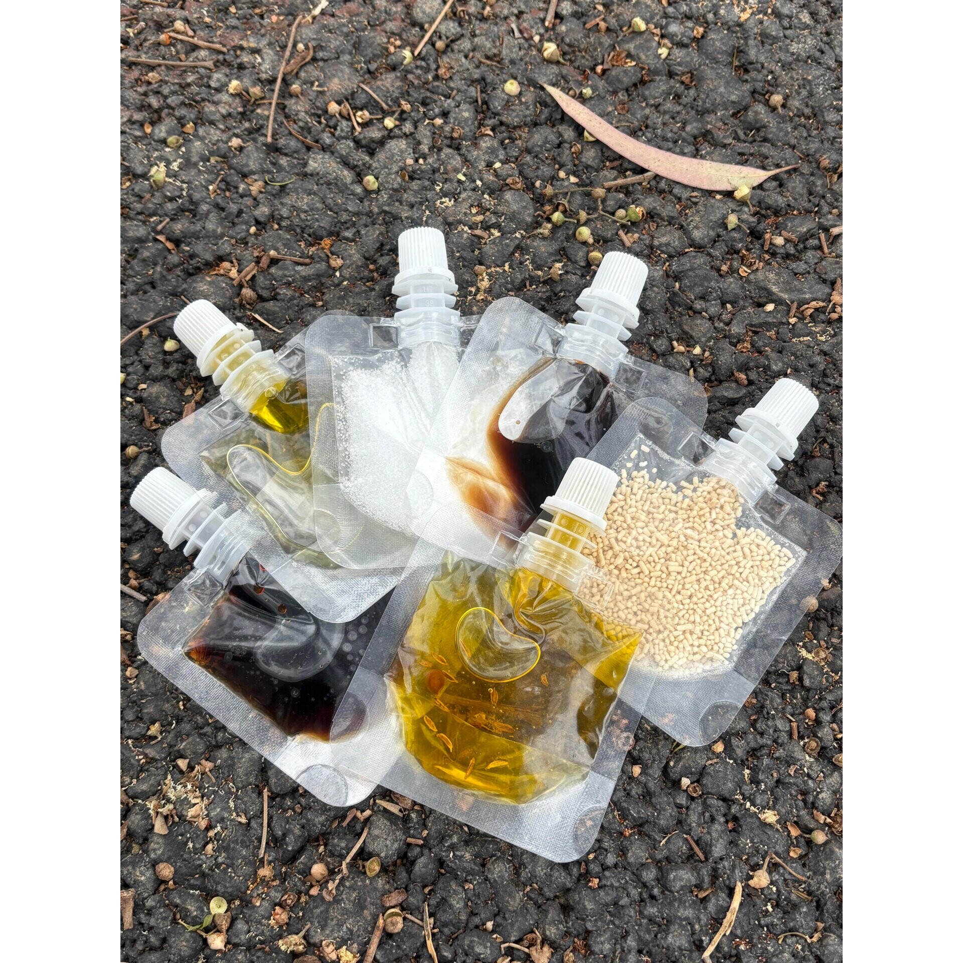 户外露营调料收纳袋收纳包调味品收纳盒便携套装分装密封罐油壶