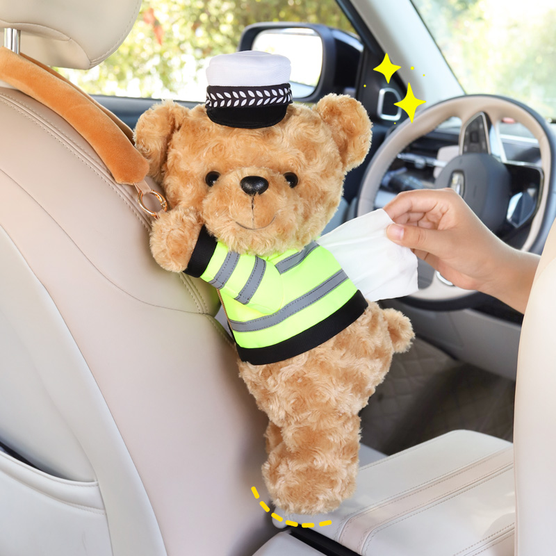 车载纸巾盒可爱汽车挂式抽纸盒高级感车上用纸巾挂袋车内实用好物