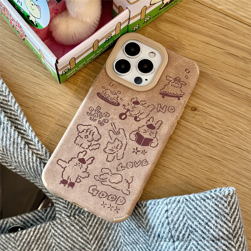 ZYL美拉德小猫小狗兔子适用于vivo x200pro mini/x90/x80/70手机壳原创x100女阶梯s19pro/s18创意s16全包s15