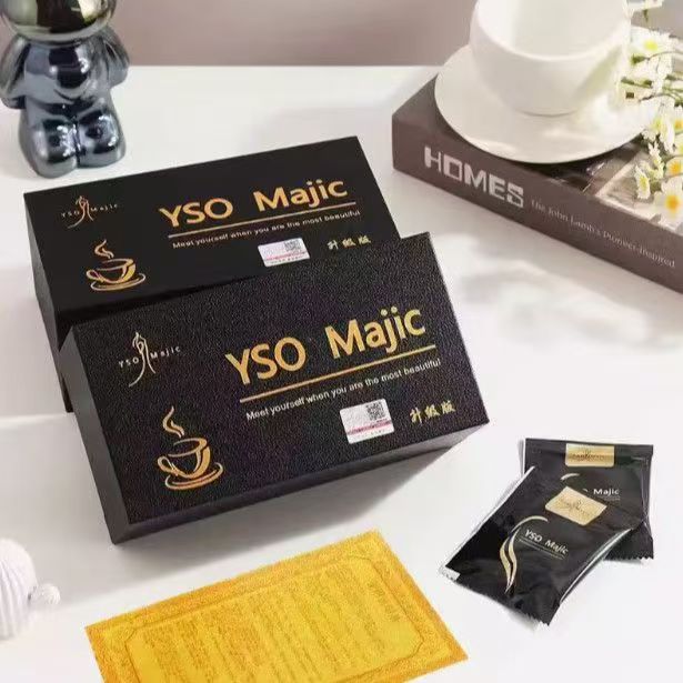 【支持试用】升级加强版黑金yso老款majic速溶咖啡正品奶咖奶茶味图片