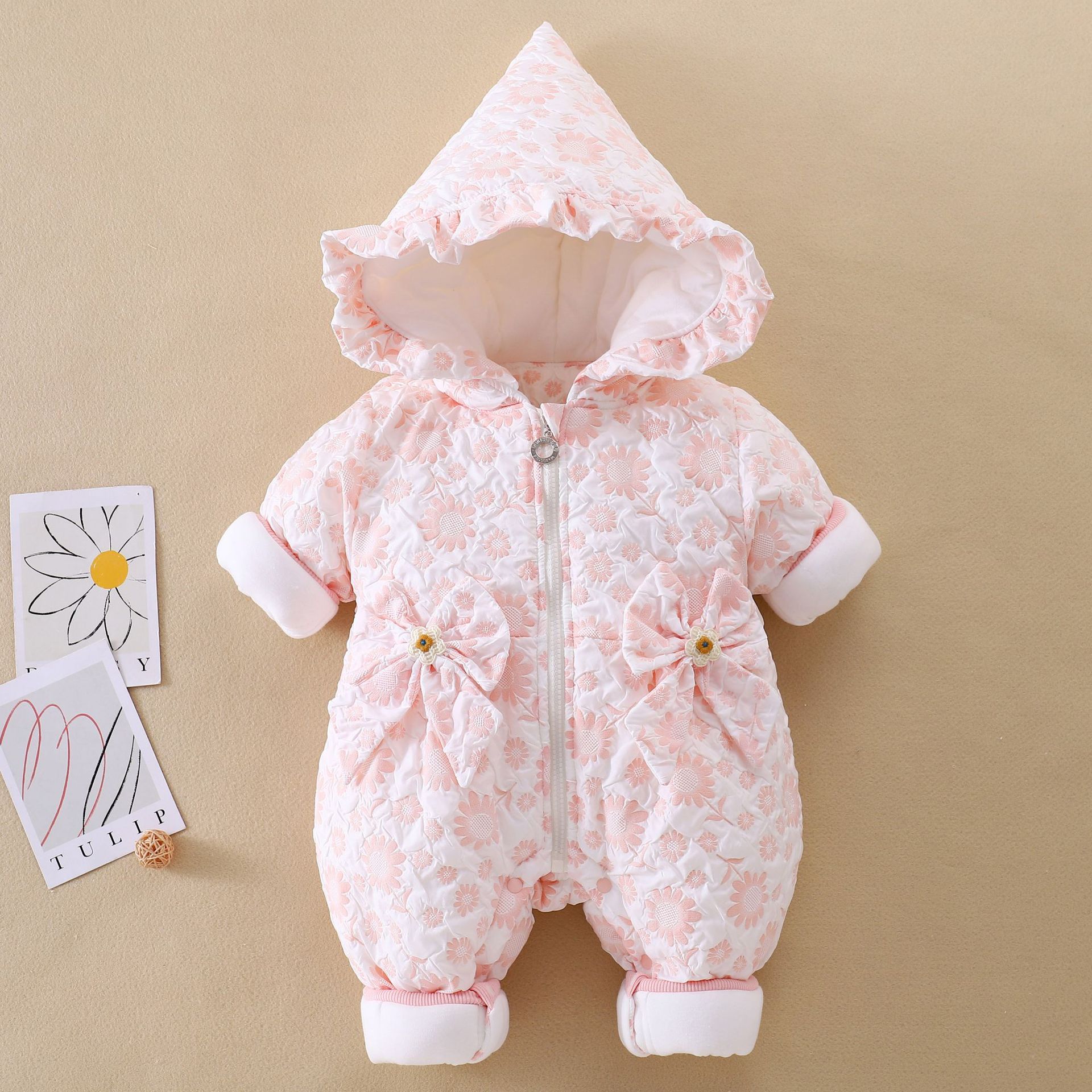 新生婴儿衣服秋冬新款童装加厚