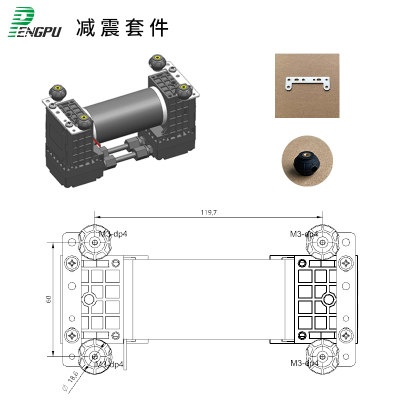 现货微型真空泵14V负压泵小型抽气泵隔膜泵电动泵打气2泵2V蓬普pe