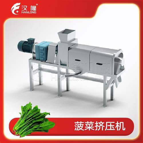 商用不锈钢菠菜脱水榨汁果蔬双螺旋挤压榨汁机果蔬压榨机厂家直销