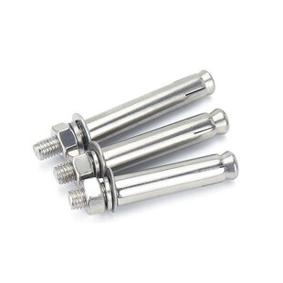 304不锈钢膨胀螺丝拉爆膨胀管M6M8M10M12M14*x50x60x70x80/90-100