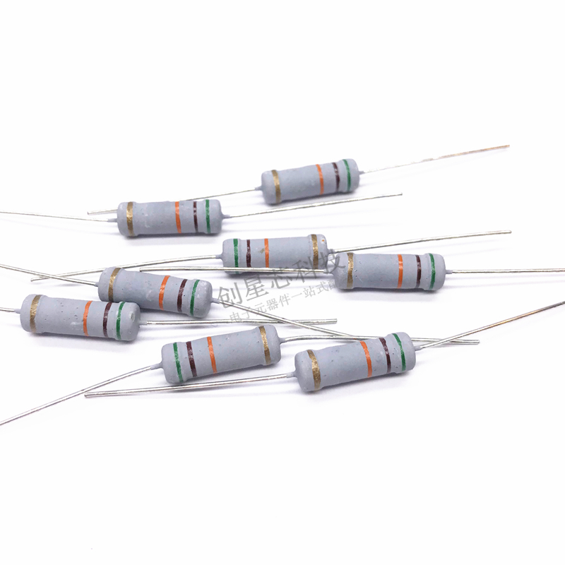 插件氧化膜/碳膜电阻 2W 5% 15R 18R 20R 22R 24R 27R 30R 多规格