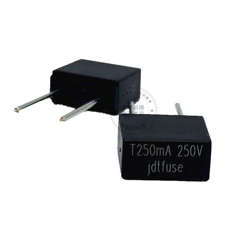 392方形黑体/慢断保险丝 T2A 250V 4*7*8 台湾功德/国产 全新现货