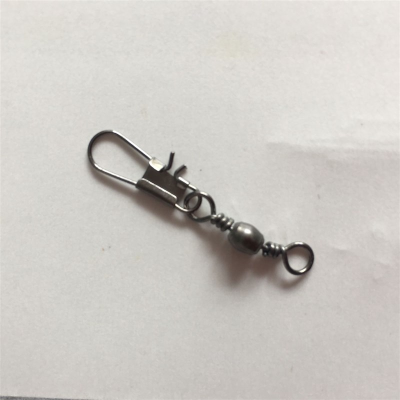 B型连接器不锈钢转环渔具快速别针海竿八字环钓鱼用品小配件