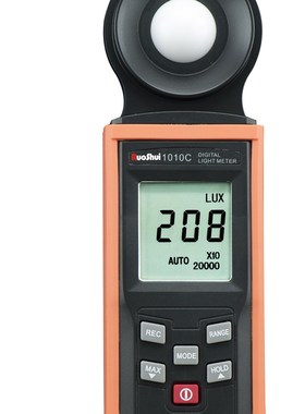 胜利数字照度计测光仪高精度照度仪流明测光I仪光照度计VC1010C/D