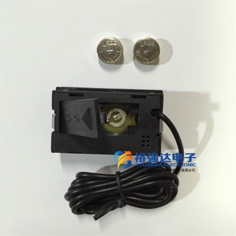 电子数显温度表高精度感应水族箱鱼缸大棚养殖测量显示水温测温计