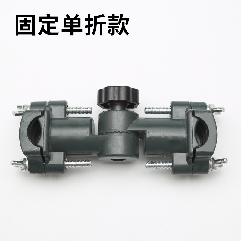 万向多功能炮台支架钓鱼伞钓椅连接器拉饵盘钓箱凳配件渔具用品