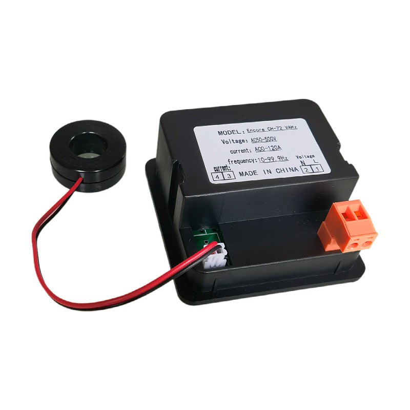 SQ72数字显示组合仪表交流电u压电流表频率220V380V100A赫磁伏特