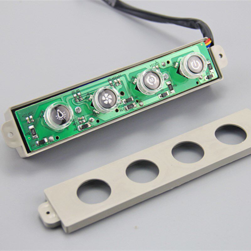 老款式抽吸油烟机开关配件大四位按键机械通用控制器面板按钮包邮