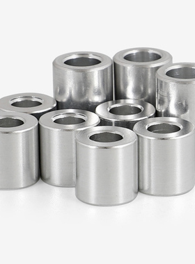 M5M6M8铝合金轴套垫圈铝垫片轴管套铝合金套圈铝圆形节套加厚套管