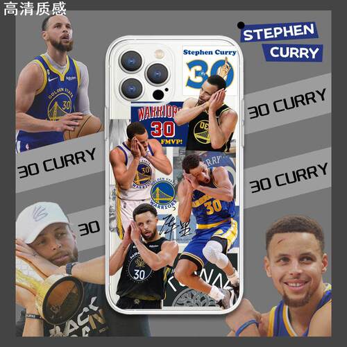 适用于NBA库里小米13pro红米note12/9小众高级k50k60k40硅胶全包保护套civi3任意来图定制10s新款男手机壳11