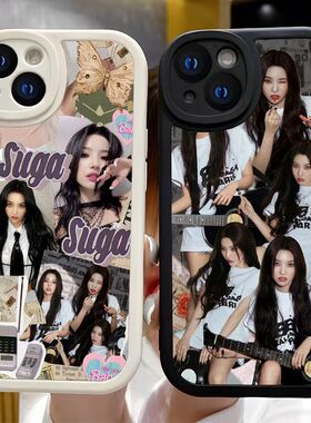 G手机壳I-DLE女团适用田小娟红米叶舒华13C/9A/10X/12同款K70/30I/40S/50/60E/NOTE14/13R/9/11T/PRO+/4G周边