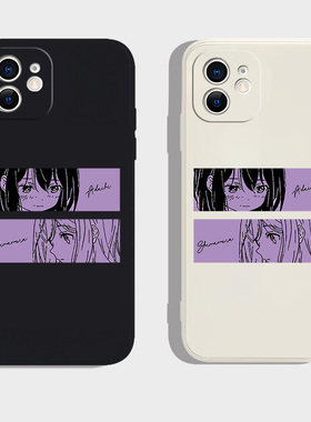 二次元动漫安达与岛村手机壳适用iphone15proma硅胶vivoiqoo12苹果14小红米k60华为pura70oppo三星黑鲨一加12
