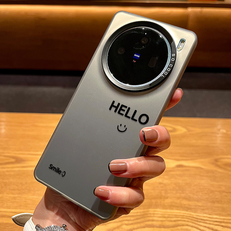 适用VIVOx100手机壳Hello