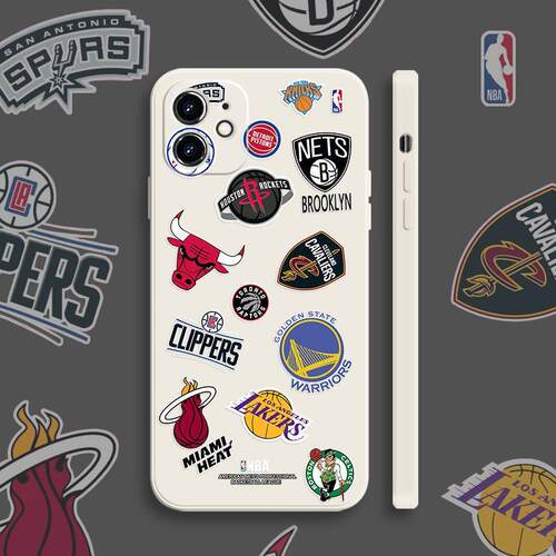 NBA队标手机壳拼接适用篮