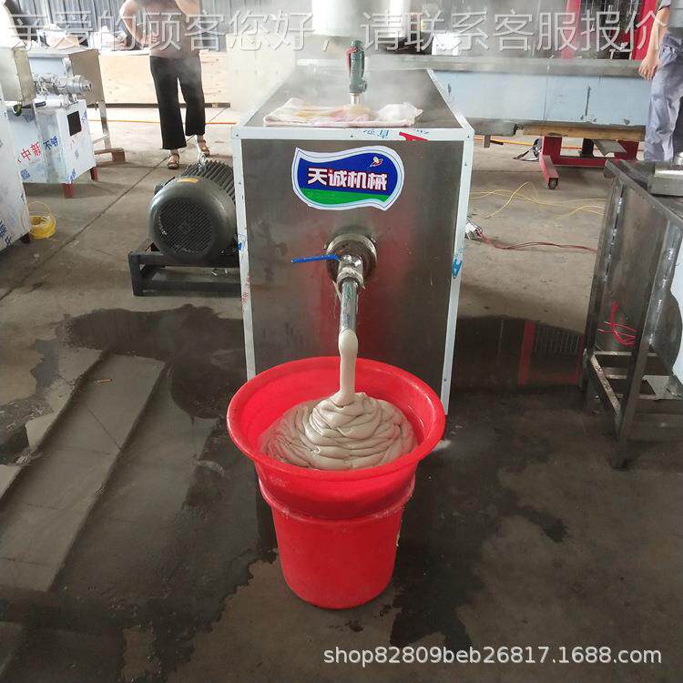 不锈钢米糕凉糕机 浆凉粉机河北扒 机水送HDJ配方
