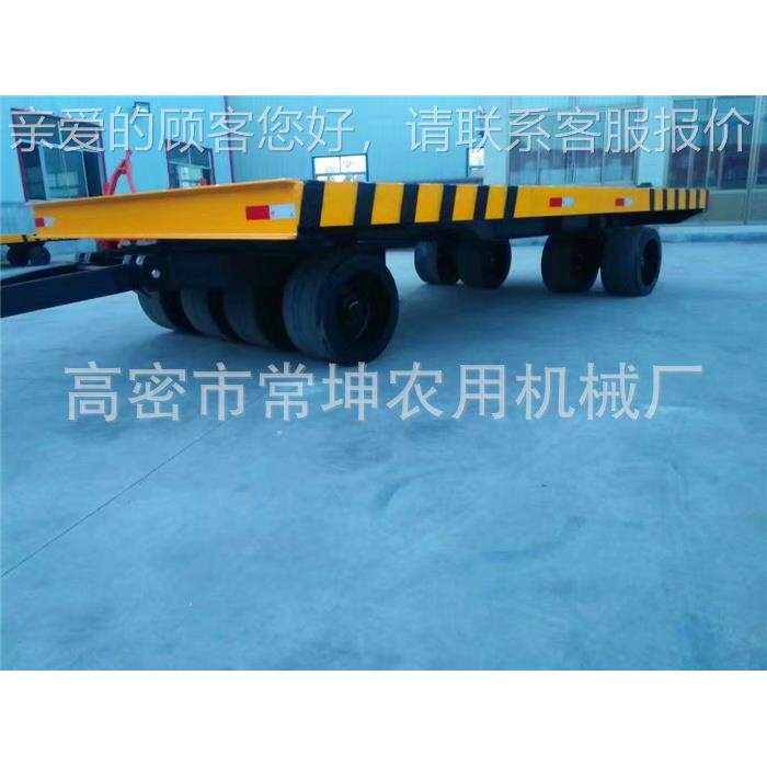 0吨平板引拖车 车重型牵拖 板平zk-0拖车厂家