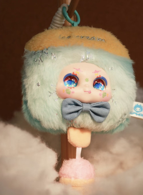 正版奇梦KIMMON小小世界耳机包盲盒挂件装饰配件毛绒玩偶礼物实用