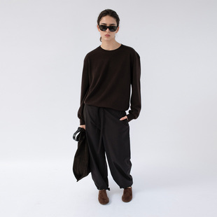 B821 长袖 B831 秋季 322WORKHOUSE羊毛宽松慵懒针织毛衣女2025新款