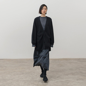 322WORKHOUSE全羊毛针织V领开衫 女2024新款 秋冬宽松百搭外套B507