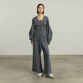 秋冬直筒裤 322WORKHOUSE羊毛羊绒针织九分裤 女士2024新款 子B249