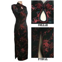 Traditional Chinese Dress Women Satin Cheongsam Qipao Dinner