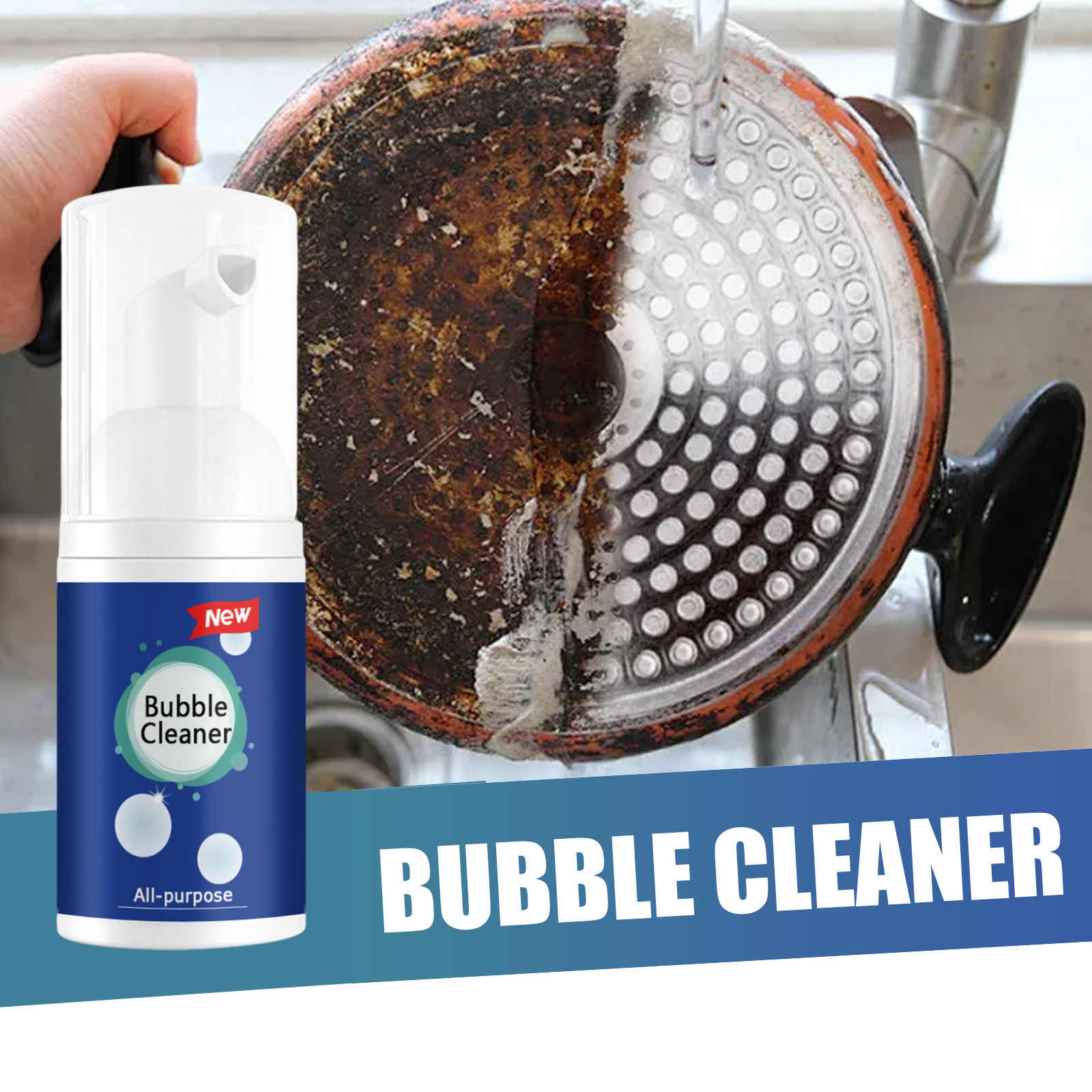 油污泡沫清洁剂厨房灶台油烟机