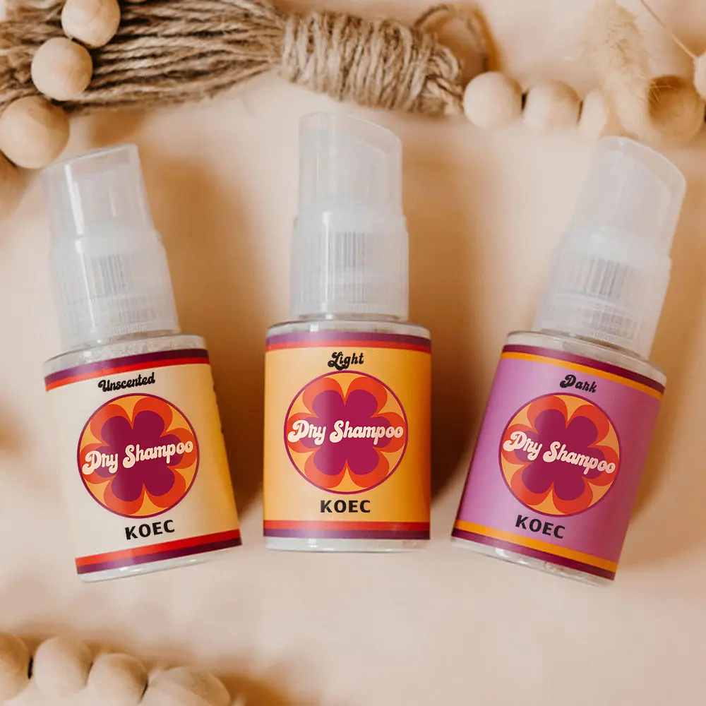 KOEC三色干发蓬松喷雾免水洗发水