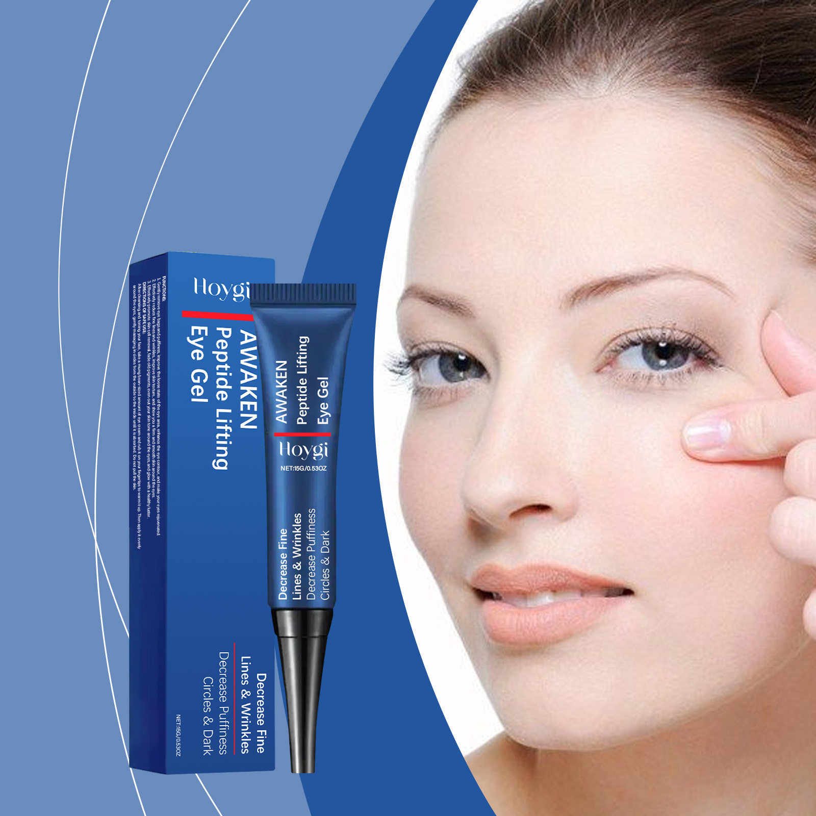 紧致眼部护理霜滋养皮肤改善细纹