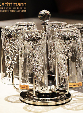 德国Nachtmann进口水晶玻璃威士忌洋酒啤酒杯饮料果汁水杯子套装