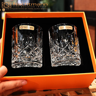 德国进口NACHTMANN水晶玻璃威士忌洋酒杯果汁饮料杯水杯子礼盒装