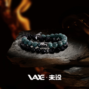 未设VAXE【勇士诀】斯巴达创意叠戴做旧OT扣潮酷手链手串男友礼物